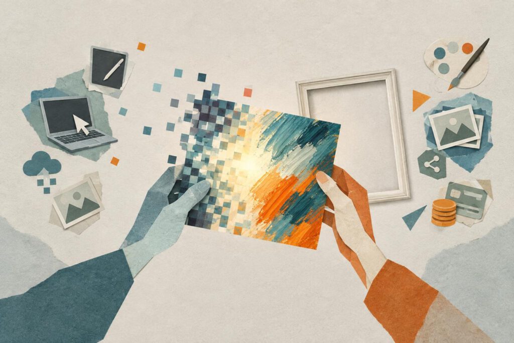 Die Kunst im Wandel: Wer gestaltet das Bild?